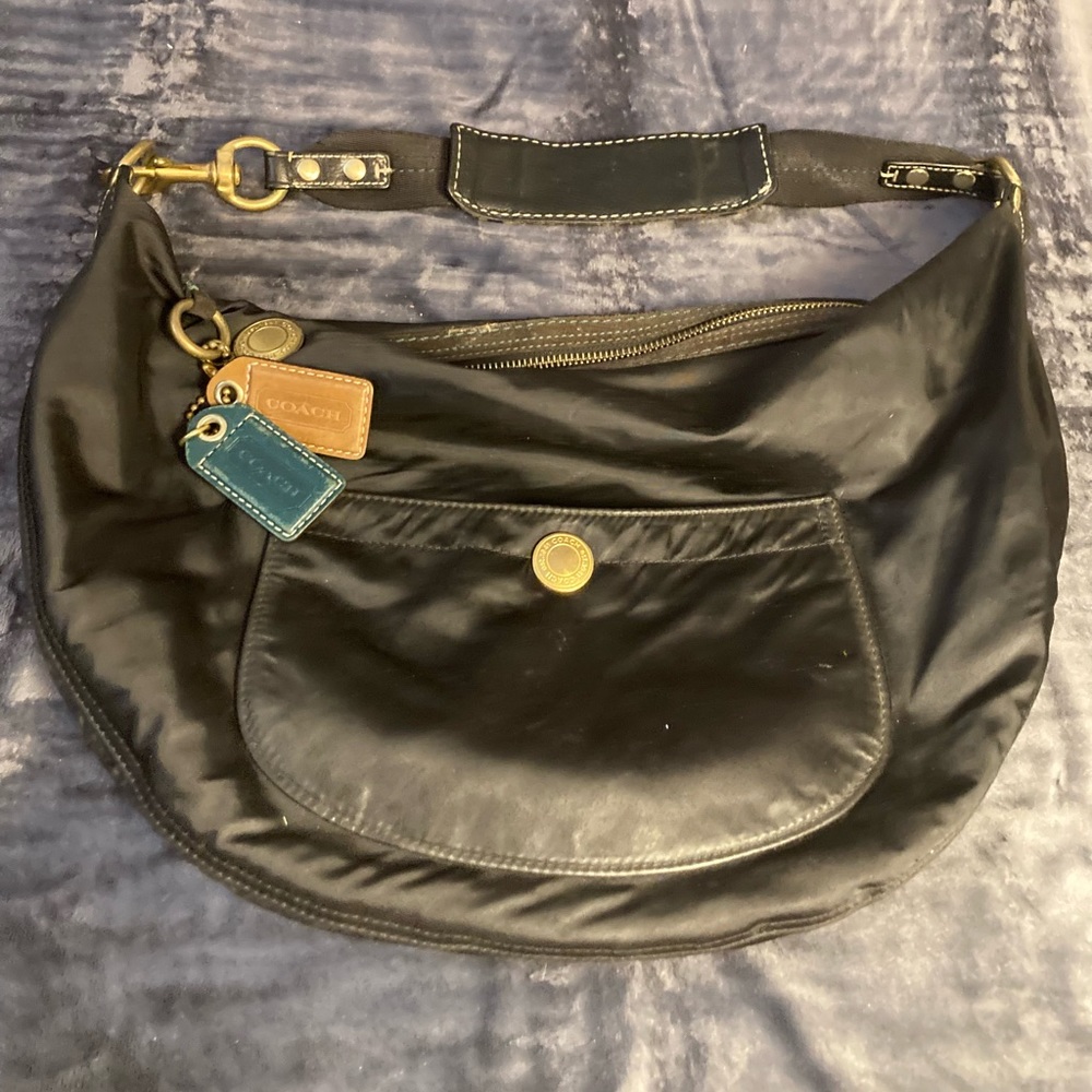 Coach Purse Hobo Style Black